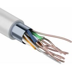 (305 м) Hyperline FUTP4-C5E-S24-IN-LSLTX-GY-305