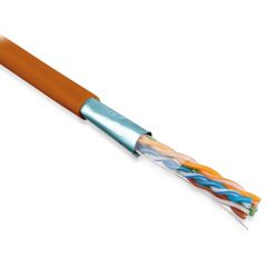 (305 м) Hyperline FUTP4-C5E-S24-IN-LSLTX-OR-305