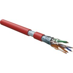 (305 м) Hyperline FUTP4-C5E-S24-IN-LSLTX-RD-305