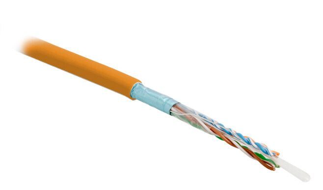 (305 м) Hyperline FUTP4-C5E-S24-IN-PVC-OR-305