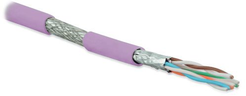 Кабель Hyperline SFTP4-C6A-S23-IN-LSZH-PK-500