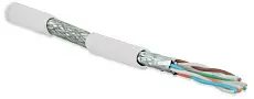 Кабель Hyperline SFTP4-C6A-S23-IN-LSZH-WH-500