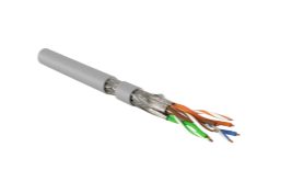 Кабель Hyperline SFTP4-C7A-S23-IN-LSZH-GY-500