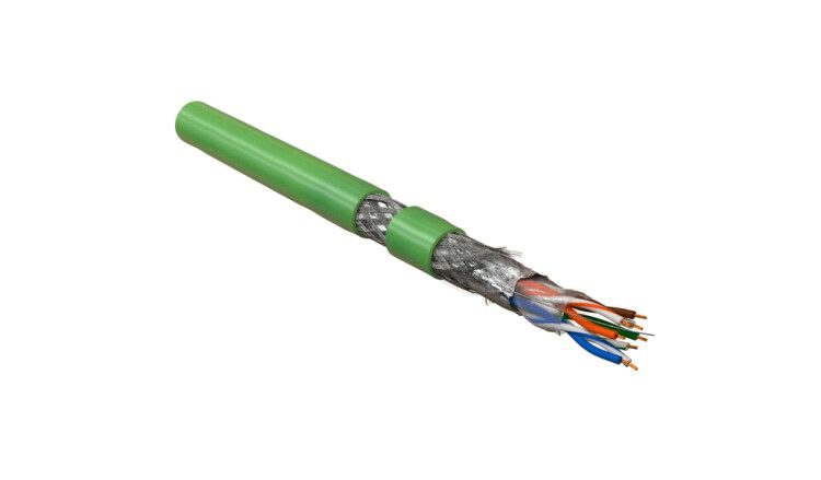 (305 м) Hyperline SFUTP4-C5E-P26-IN-PVC-GY-305