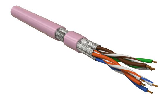Кабель витая Hyperline UFTP4-C6-S23-IN-LSZH-PK-500