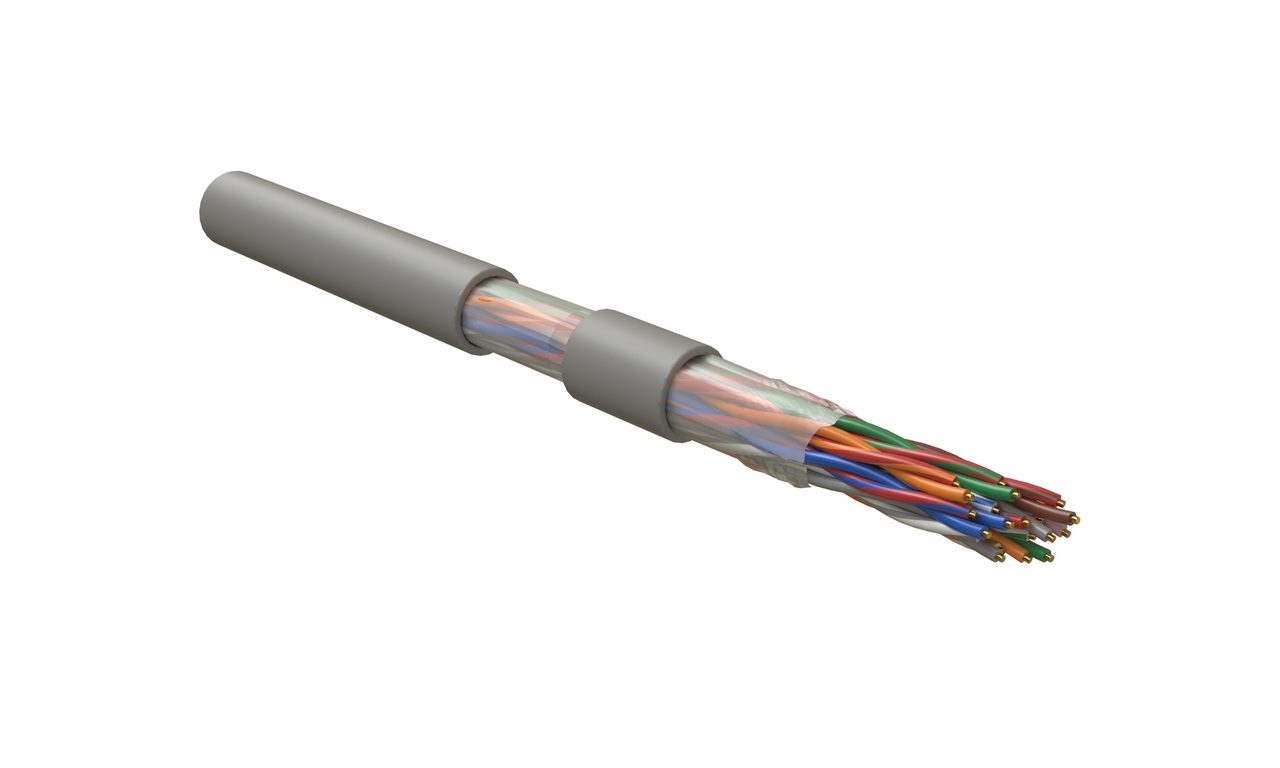 неэкранирова Hyperline UUTP10-C3-S24-IN-LSZH-GY