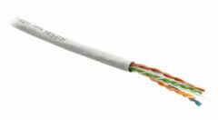Кабель витая Hyperline UUTP4-C6-S23-IN-PVC-GY-305