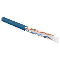Кабель витая Hyperline UUTP4-C6-S23-IN-PVC-BL-305