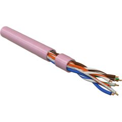 Кабель Hyperline UUTP4-C5E-S24-IN-LSZH-PK-100