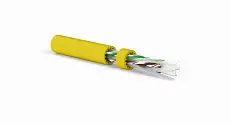 Кабель Hyperline UUTP4-C6A-S23-IN-LSZH-YL-500