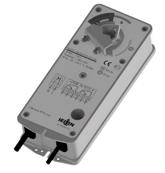 Привод с возвратной IECON RASV-DXXXX10-OC3-B