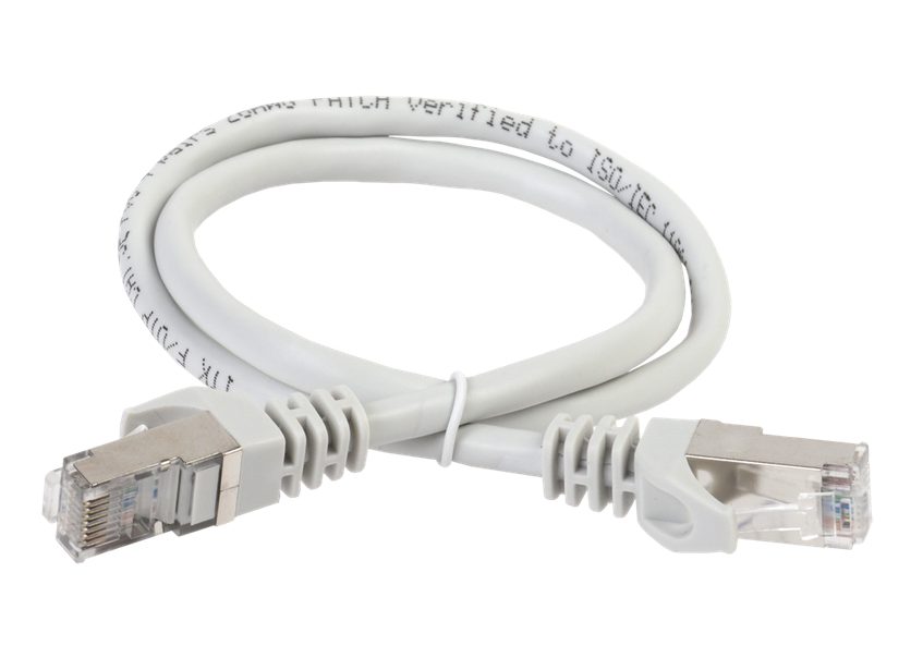 Патч-корд категория 5е FTP 5 IEK PC01-C5EFL-5M