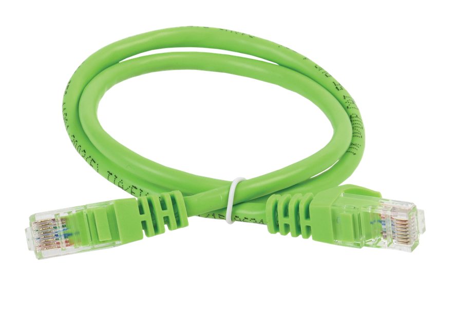 Патч-корд категория 5е UTP 2 IEK PC02-C5EUL-2M