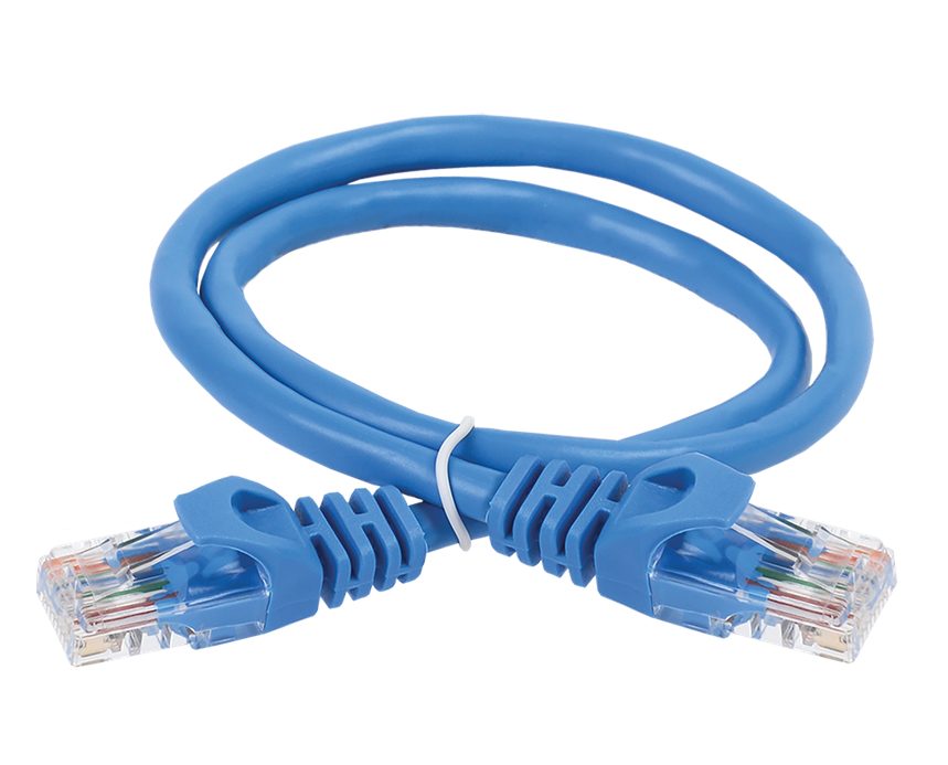 Патч-корд категория 6 UTP 0.5м IEK PC03-C6U-05M