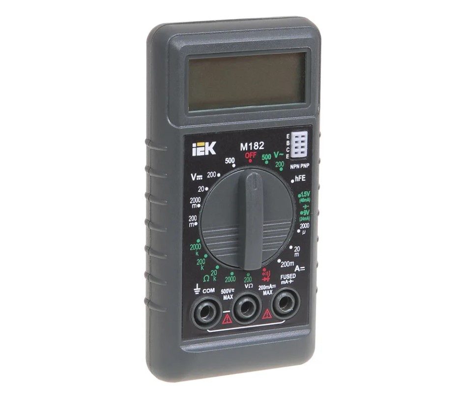 Мультиметр цифровой Compact M182 IEK TMD-1S-182