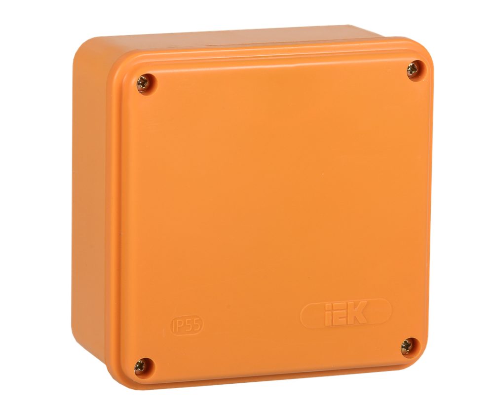 Коробка распаячная IEK UKF20-100-100-050-6-4-09