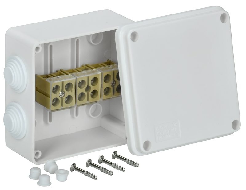 Коробка распаячная КМ IEK UKO10-100-050-100-K01-E