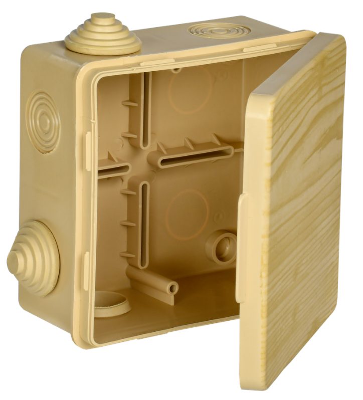 Коробка распаячная КМ IEK UKO31-100-100-050-K34-54