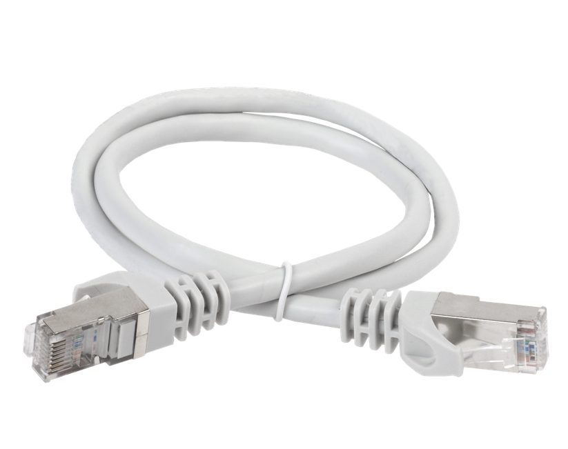 Патч-корд кат.5E FTP 0.5м сер. ITK PC01-C5EF-05M