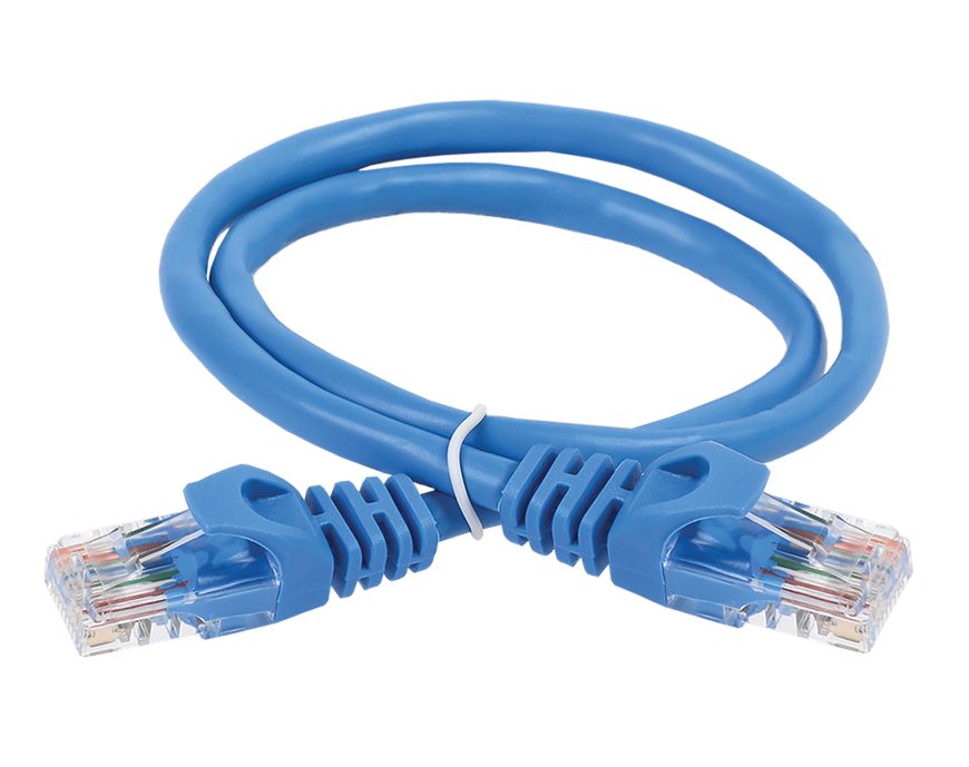 Коммутационный шнур кат. 6 UTP PVC ITK PC03-C6U-5M