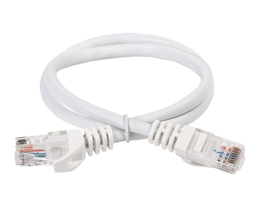 Коммутационный шнур кат. 5Е UTP ITK PC08-C5EUL-1M