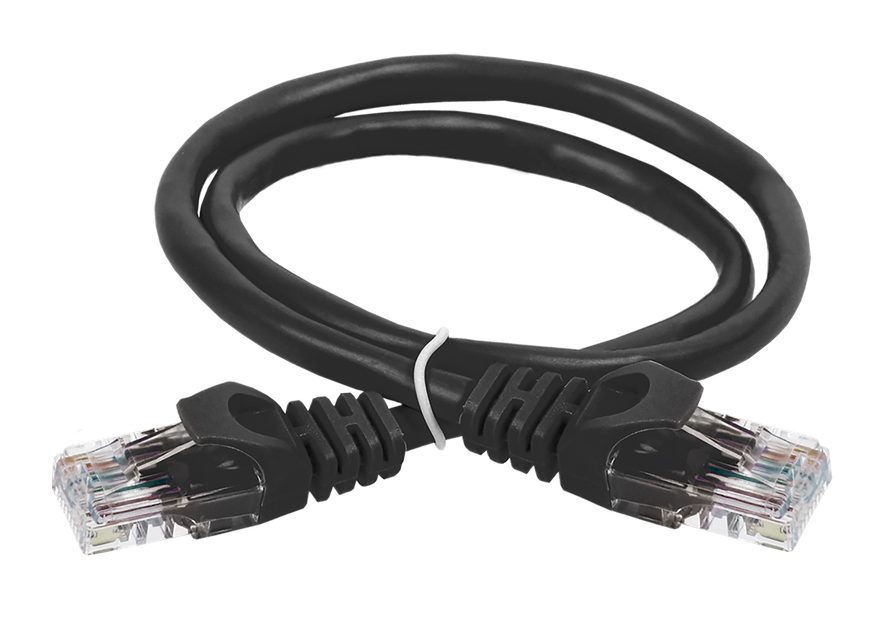 Коммутационный шнур кат. 6 UTP PVC ITK PC09-C6U-1M
