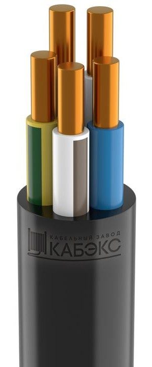 Кабель ВВГнг(А) 5х2.5 ОК (N PE) Кабэкс ТГ000004475