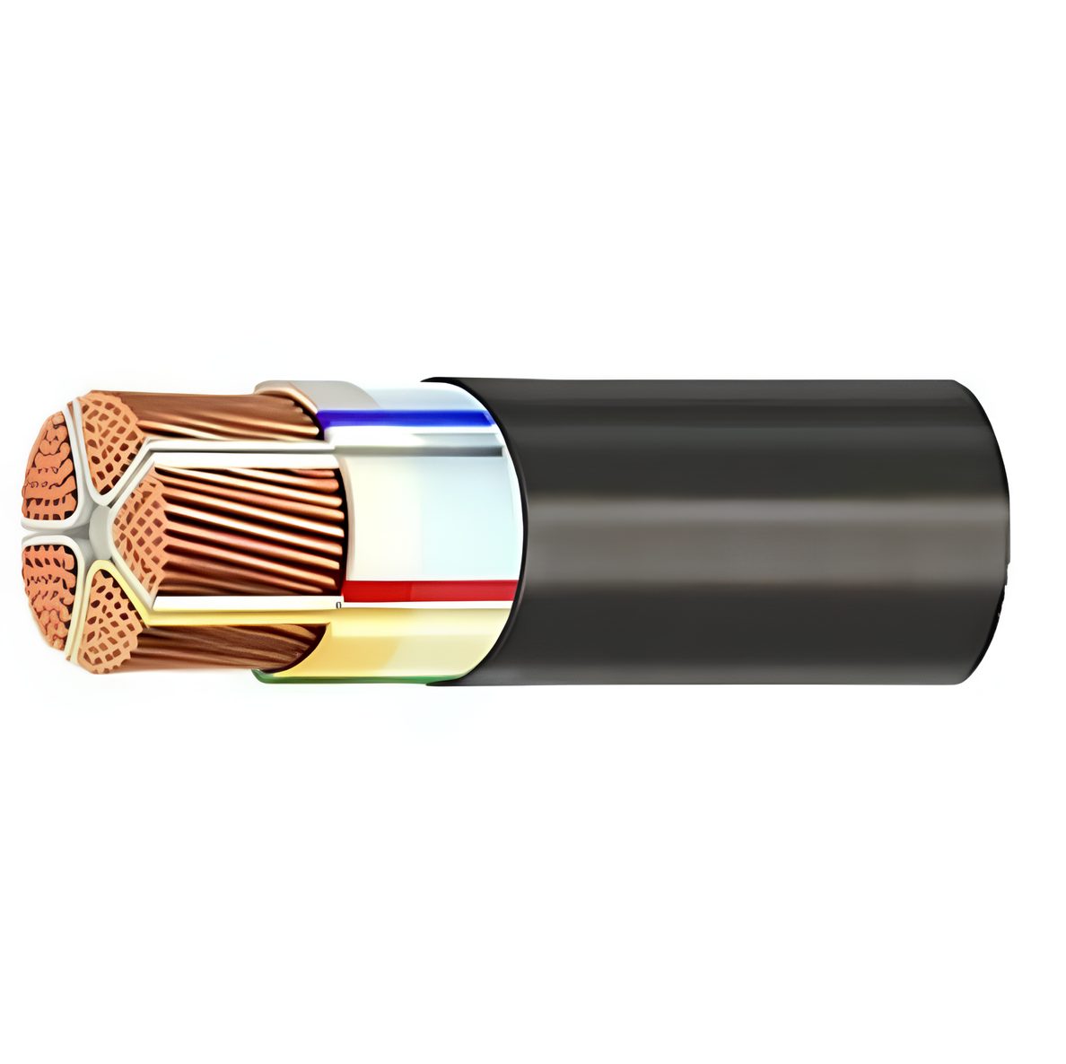 Кабель силовой ГОСТ ВБШВНГ(А)-LS 5Х95 МС(N,PE) -1