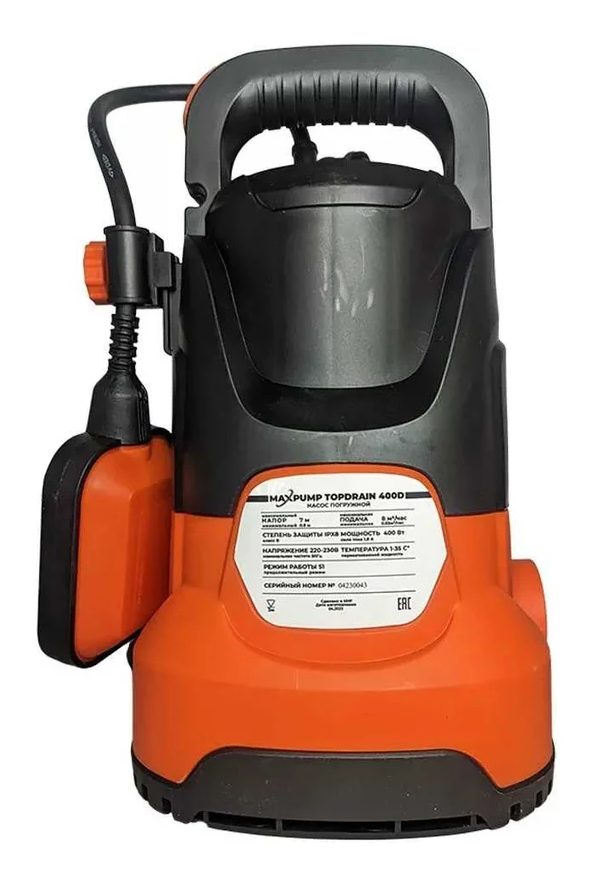 Дренажный насос TOPDRAIN Maxpump 2006352182751