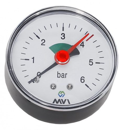 Манометр аксиальный AM.5004 до 6 MVI AM.6306.03