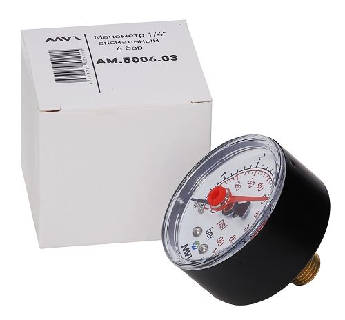 Манометр радиальный RM.6310 до 6 MVI RM.5006.03