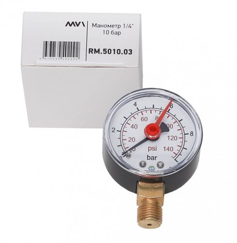 Манометр радиальный RM.6310 до 10 MVI RM.5010.03