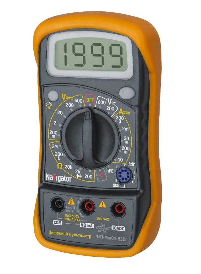 Мультиметр цифровой NMT-Mm01-830L Navigator 82428
