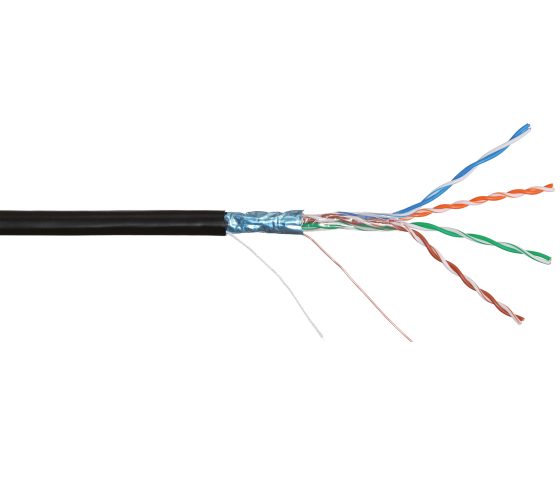 Кабель F/UTP 4 пары, Кат.5e NIKOMAX NMC 4200C-BK