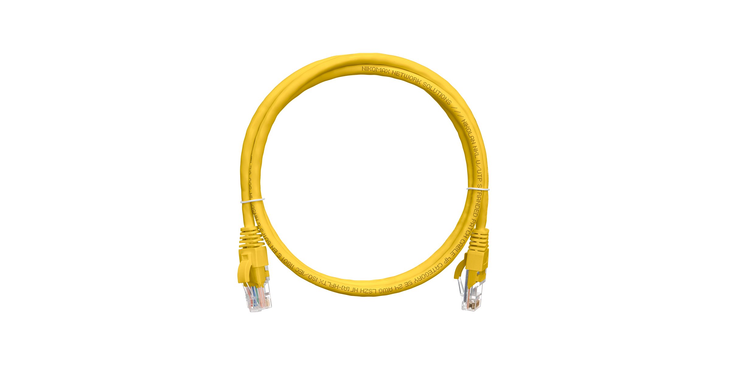 Коммутационный шнур NIKOMAX NMC-PC4UD55B-020-C-YL