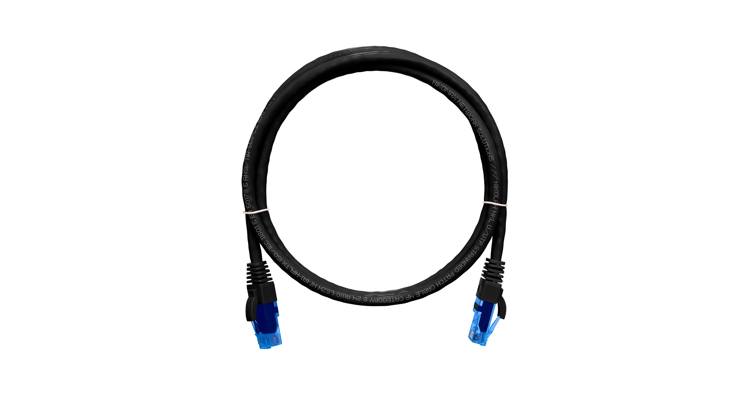 Коммутационный шнур NIKOMAX NMC-PC4UE55B-020-C-BK