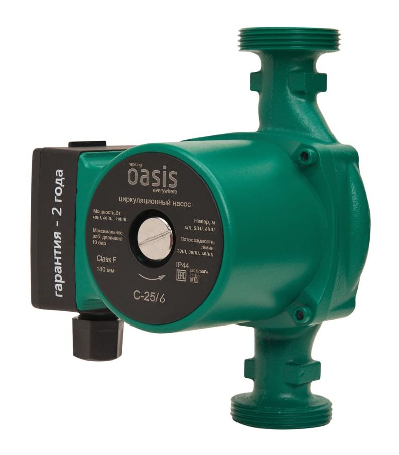 Насос циркуляционный C 25/6 ОАЗИС (90 Oasis 29882