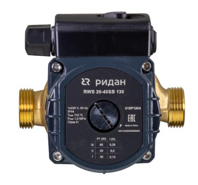 Насос RWS 25-80SB Ридан 015P1213