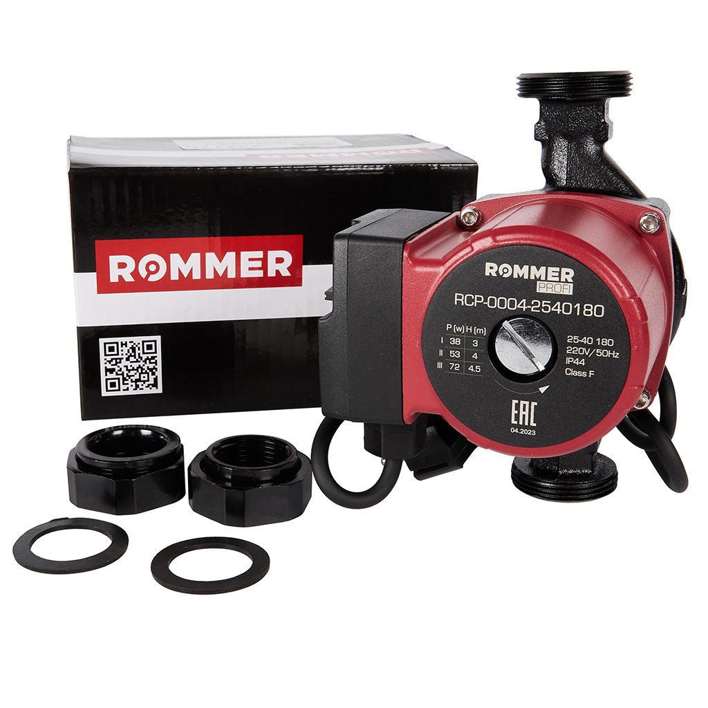 Фото Циркуляционный насос ROMMER RCP-0004 25/40-180 1