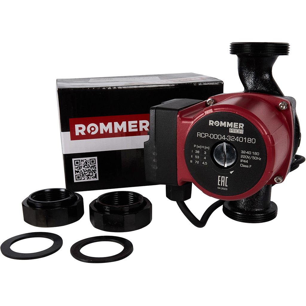 Фото Циркуляционный насос ROMMER RCP-0004 32/40-180 2