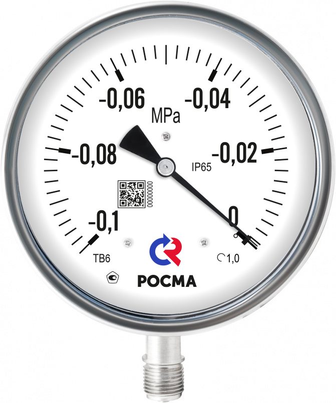 Манометр ТМ-321Т.00 (0-40MPa) Росма 00000007611