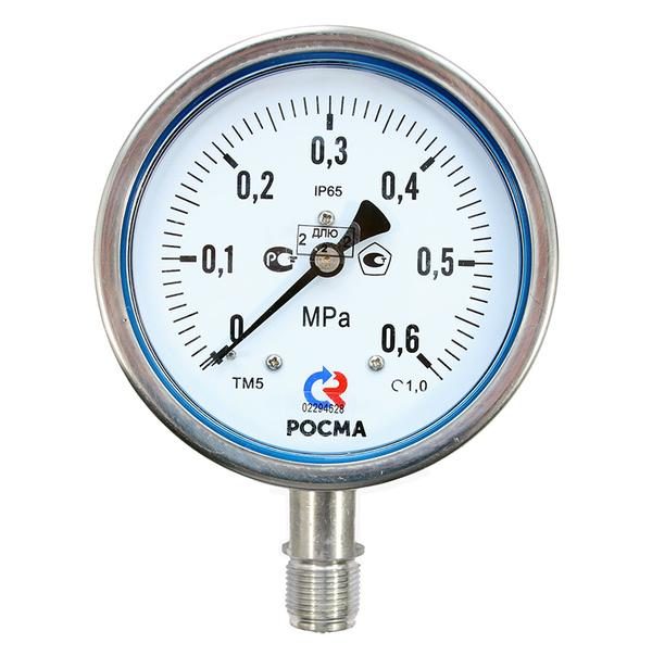 Манометр ТМ-521ТЭ.00 (0-0,16MPa) Росма 00000006546