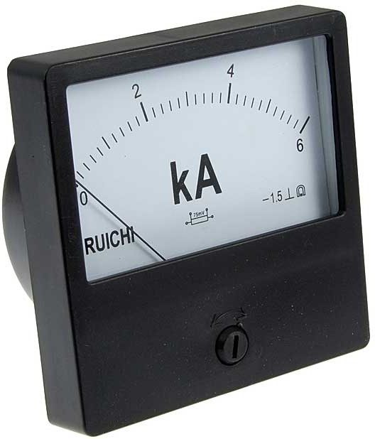 Амперметр (Аналог) Ruichi М42300 6КА