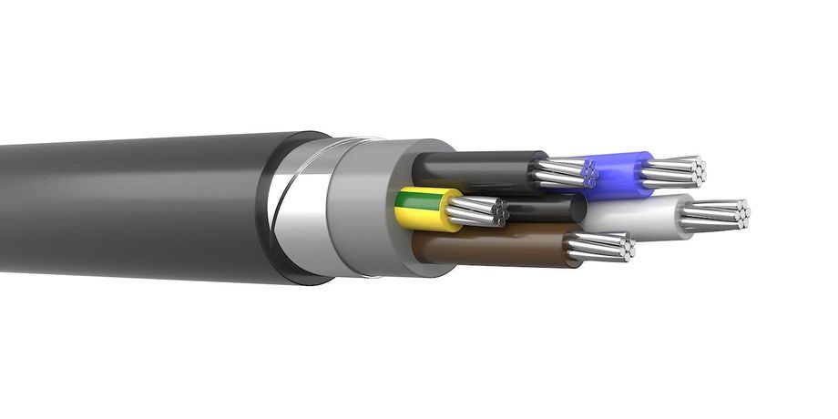 Кабель Сарансккабель АПВБШВНГ-LS-1 5*95 ГОСТ 007