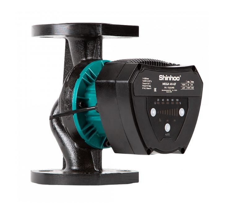 Насос циркуляционный MEGA 40-6F SHINHOO 71121005