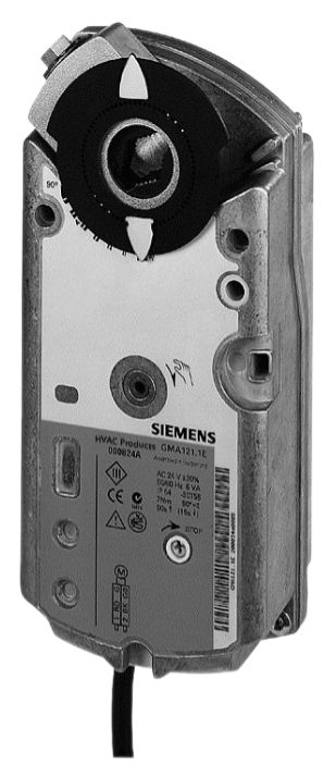 Привод воздушной заслонки Siemens BPZ:GMA121.1E