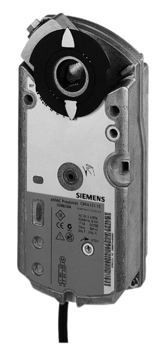 Привод воздушной заслонки Siemens BPZ:GMA136.1E