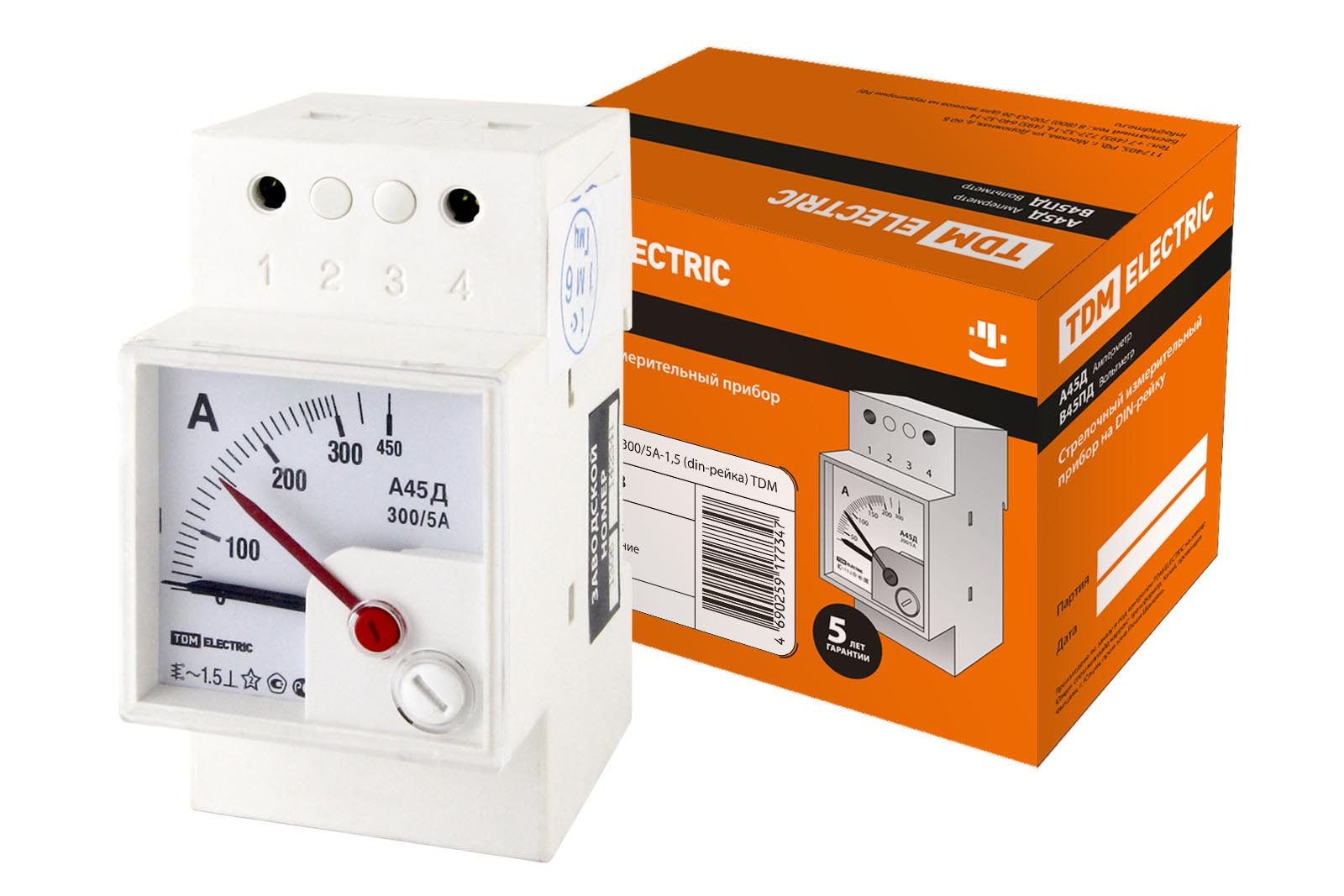 Амперметр TDM А45Д TDM ELECTRIC SQ1102-0303