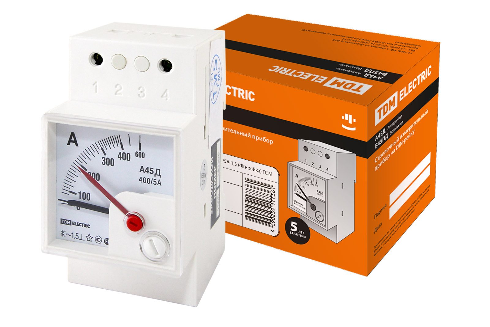 Амперметр TDM А45Д TDM ELECTRIC SQ1102-0304