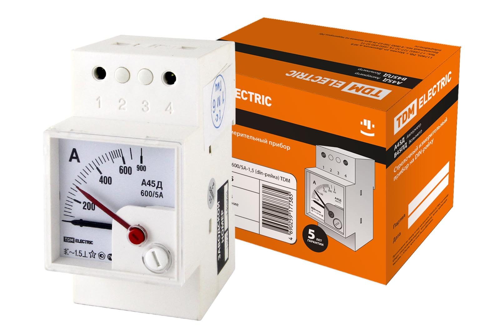 Амперметр TDM А45Д TDM ELECTRIC SQ1102-0305